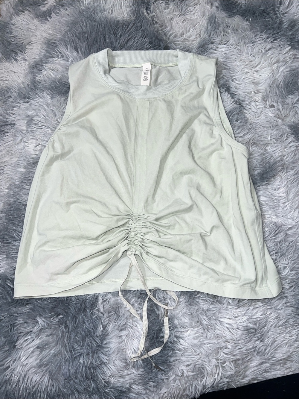 lululemon athletica Sage Ruched Front Tank size 8